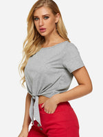 OEM Ladies Light Grey T-Shirts