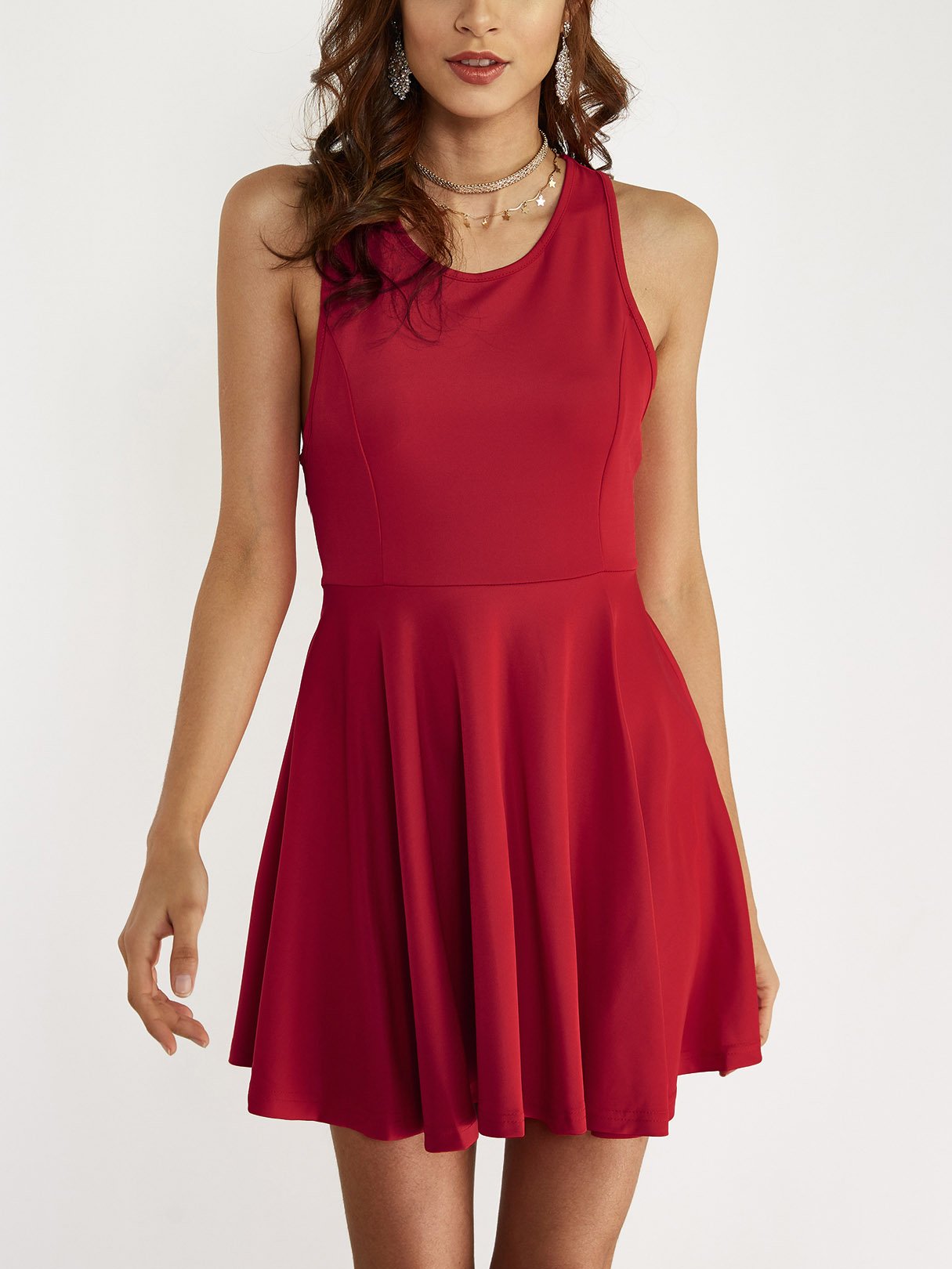 OEM ODM Womens Sleeveless Mini Dress