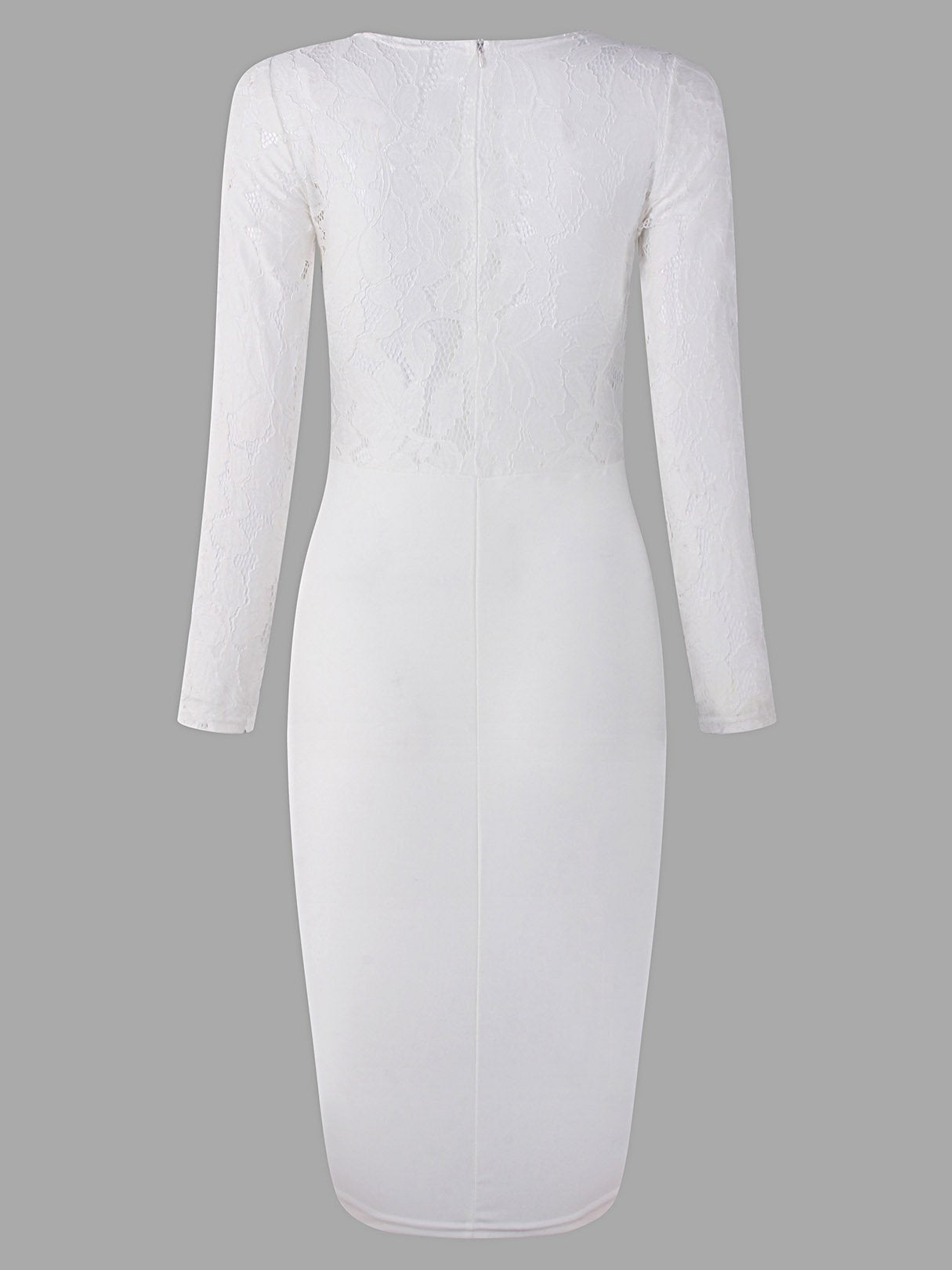 ODM Ladies Long Sleeve Midi Dress