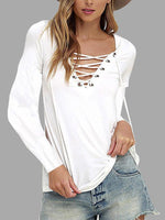 NEW FEELING Womens Black T-Shirts