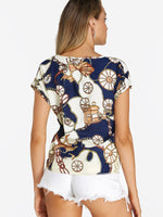 NEW FEELING Womens Beige T-Shirts