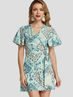 OEM ODM Grey And Red Dress