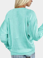 NEW FEELING Womens Blue T-Shirts