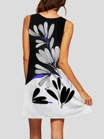 NEW FEELING Womens Black Floral Dresses