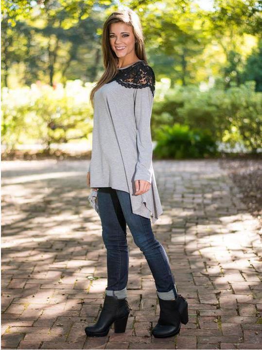 OEM Ladies Grey T-Shirts