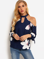 NEW FEELING Womens Navy Blouses