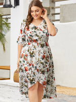 OEM Ladies White Plus Size Dresses