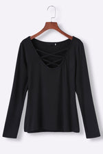 OEM Ladies Black T-Shirts