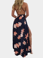 NEW FEELING Womens Navy Floral Dresses