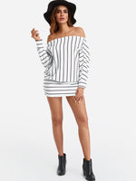 Custom Black White Party Dress