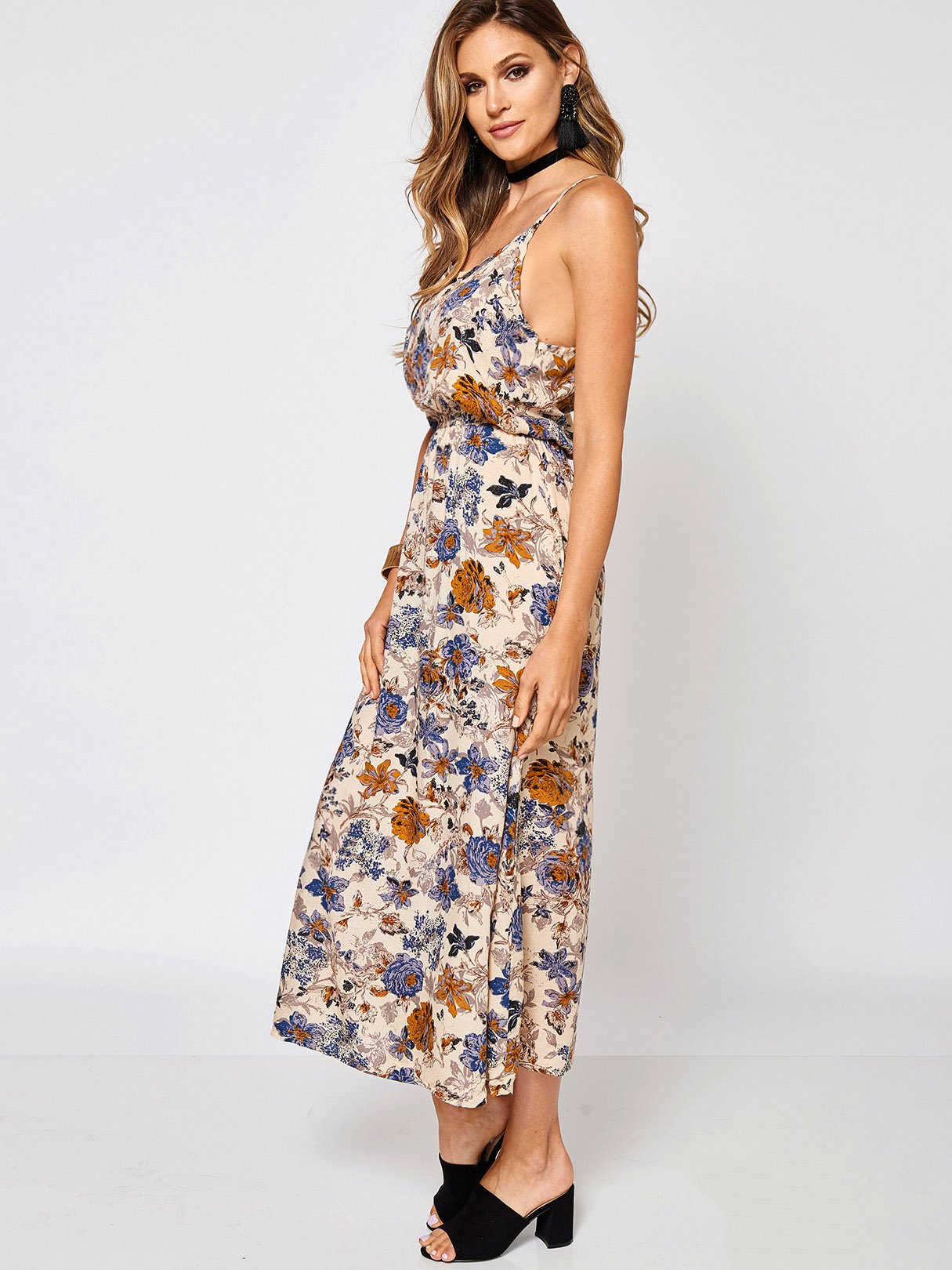 OEM Ladies Floral Floral Dresses