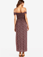 OEM ODM Womens Burgundy Maxi Dresses
