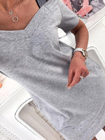 ODM Ladies Short Sleeve Mini Dresses