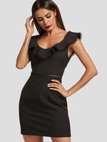 ODM Ladies Sleeveless Mini Dresses