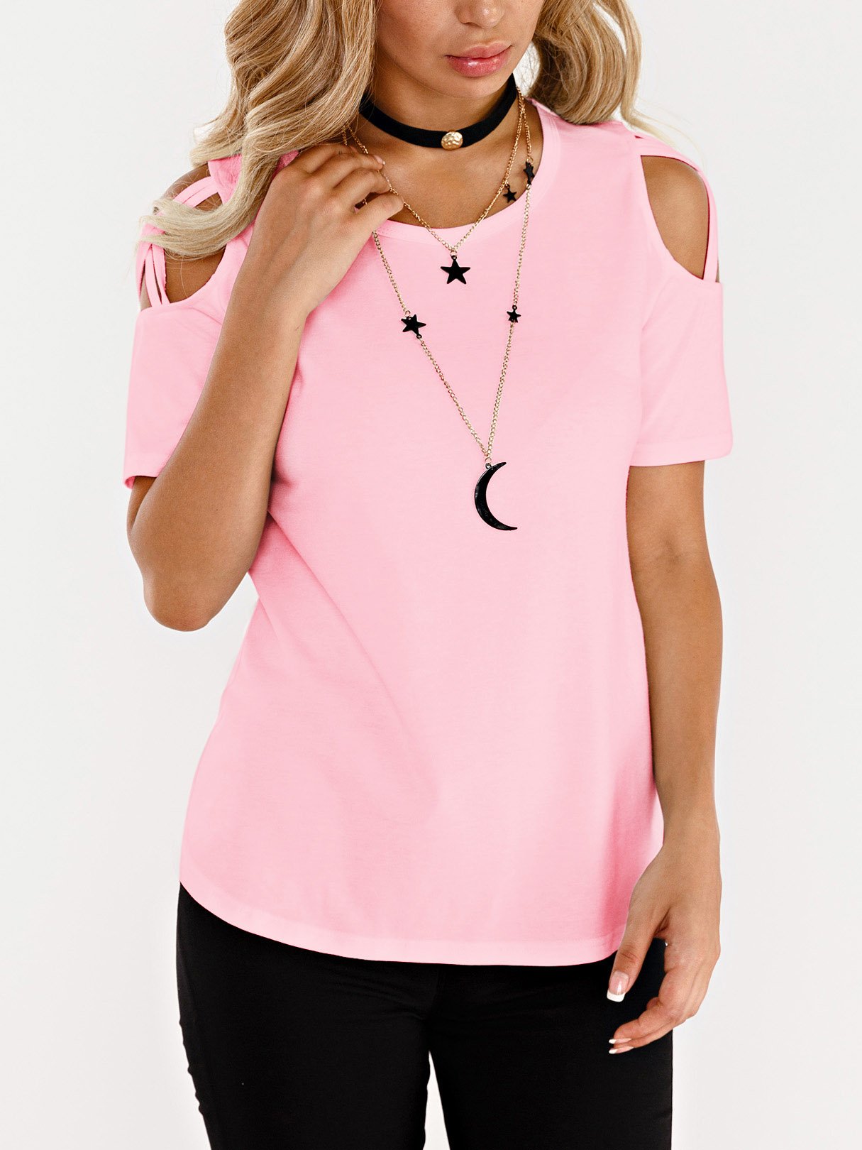 ODM Ladies Short Sleeve T-Shirts