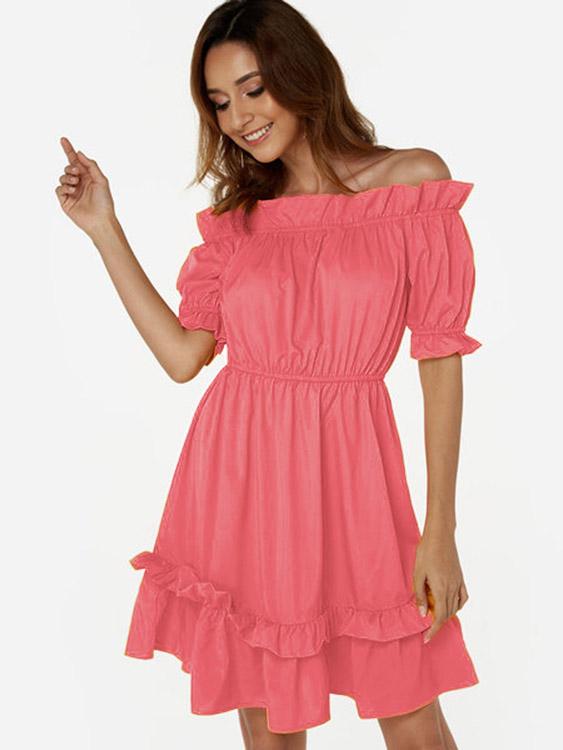 ODM Ladies Short Sleeve Dresses