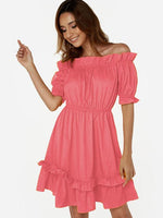 ODM Ladies Short Sleeve Dresses