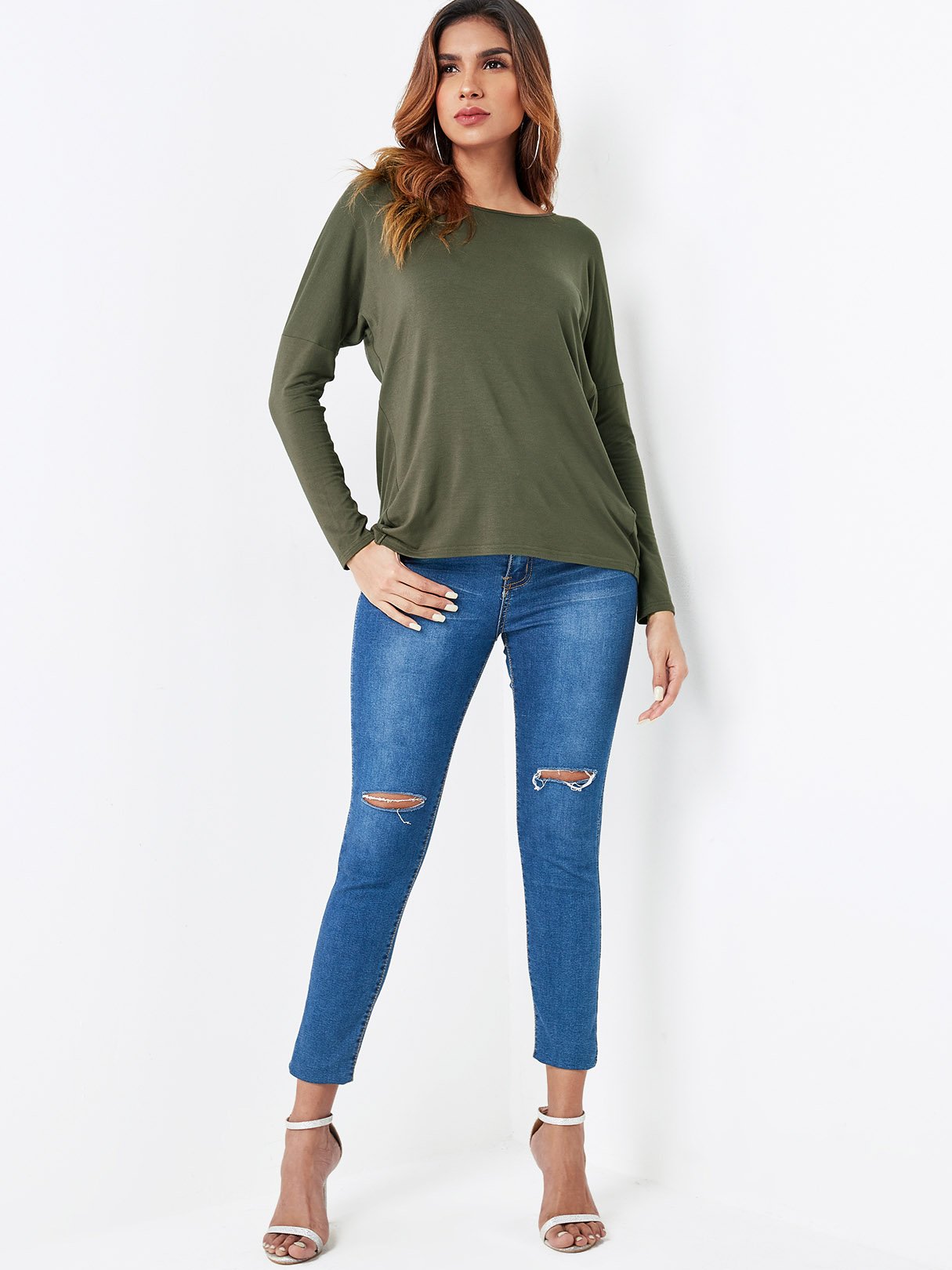 OEM ODM Womens Long Sleeve Top