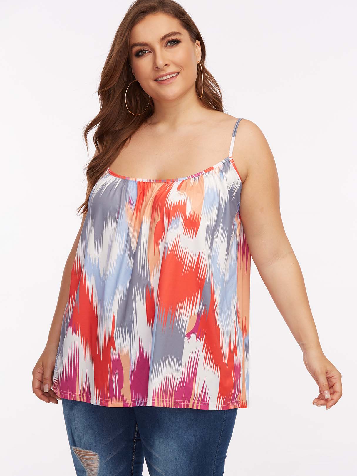 OEM Ladies Multi Plus Size Tops