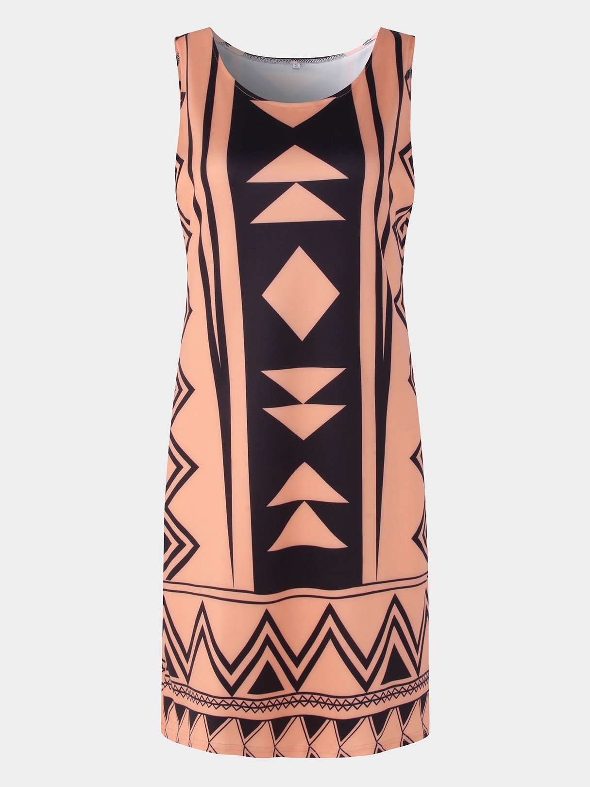 NEW FEELING Womens Orange Casual Dresses