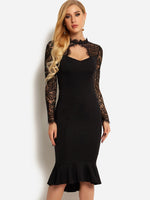 OEM Ladies Black Casual Dresses