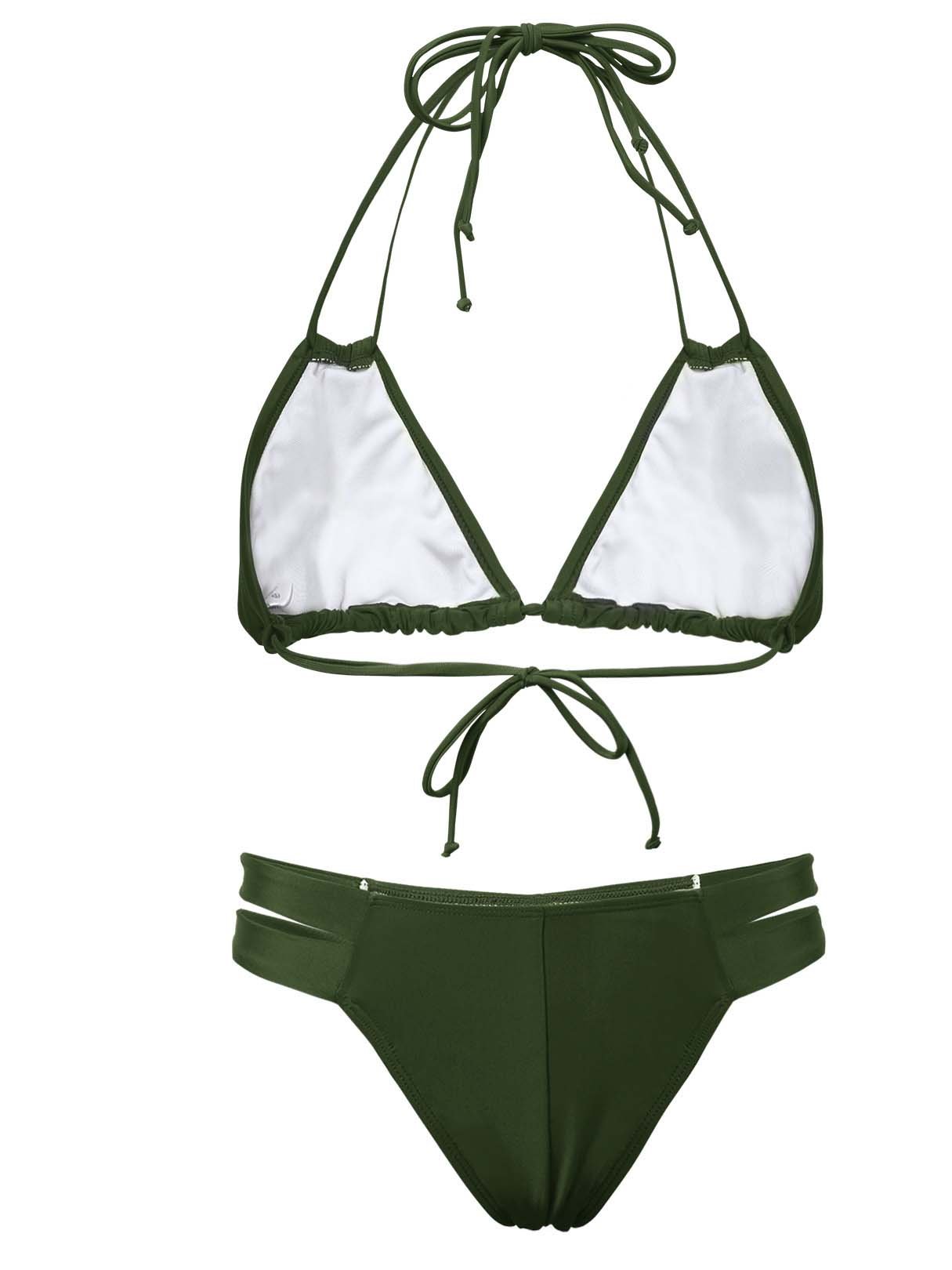 OEM Ladies Green Bikinis