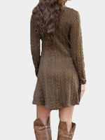NEW FEELING Womens Brown Casual Dresses