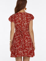 NEW FEELING Womens Floral Mini Dresses