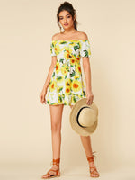 NEW FEELING Womens Floral Floral Dresses