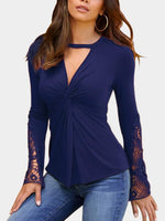 Custom Ladies V-Neck Top