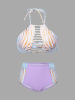 NEW FEELING Womens Multi Bikinis