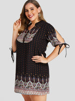 OEM Ladies Black Plus Size Dresses