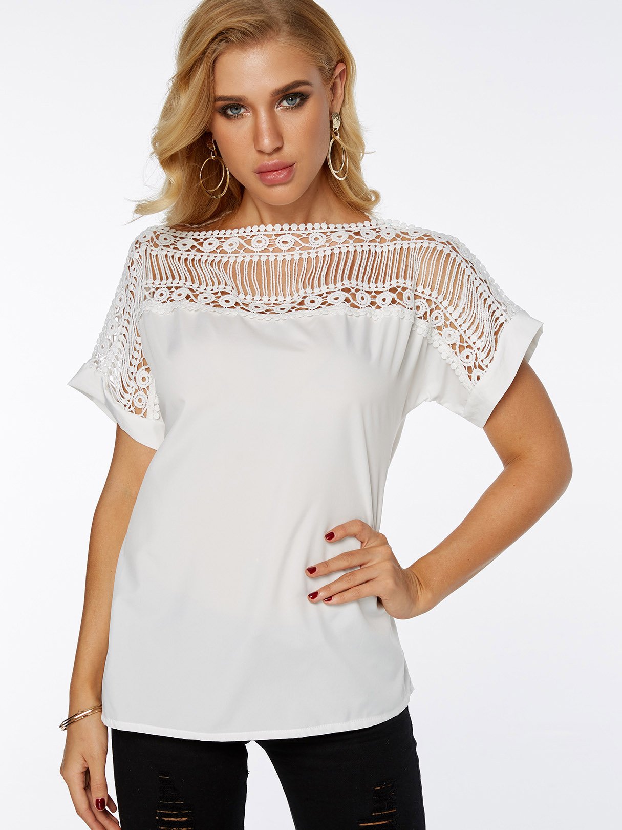 ODM Ladies Short Sleeve T-Shirts