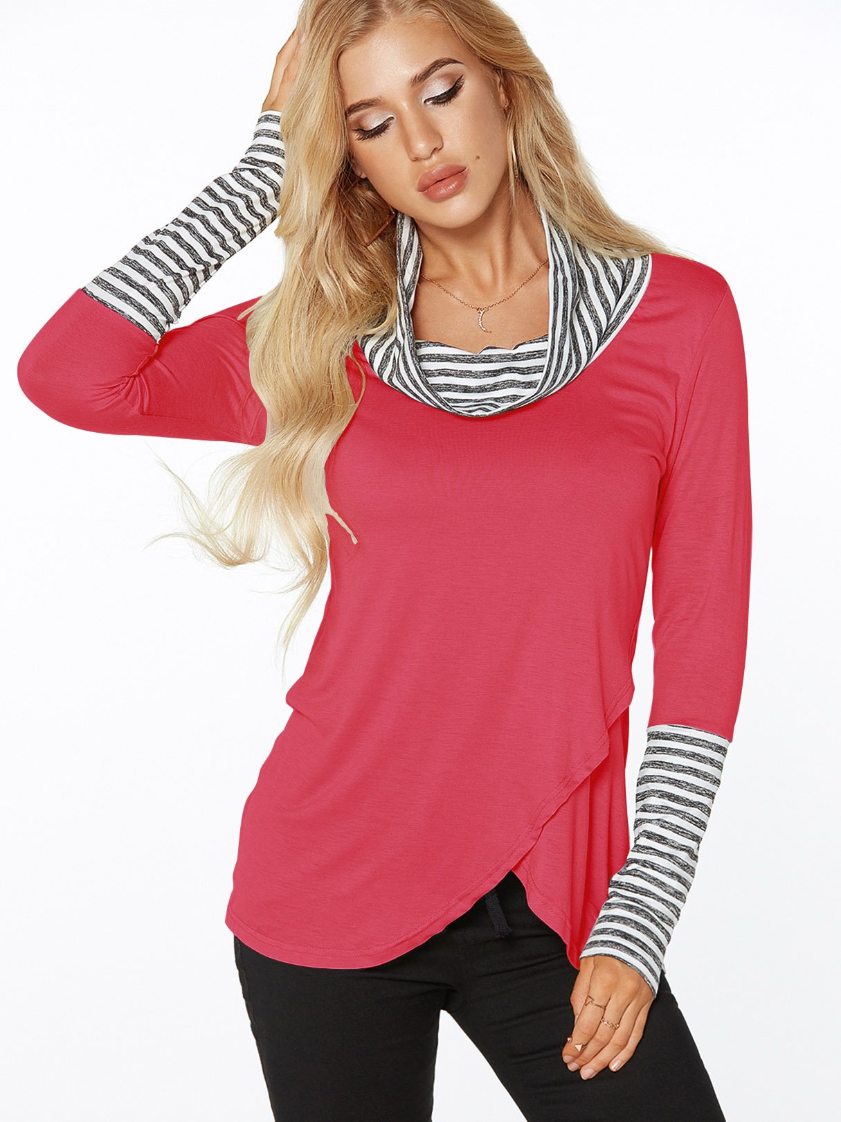 Custom Womens Striped T-Shirts