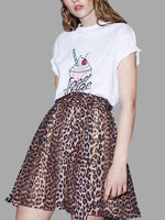 NEW FEELING Womens White T-Shirts