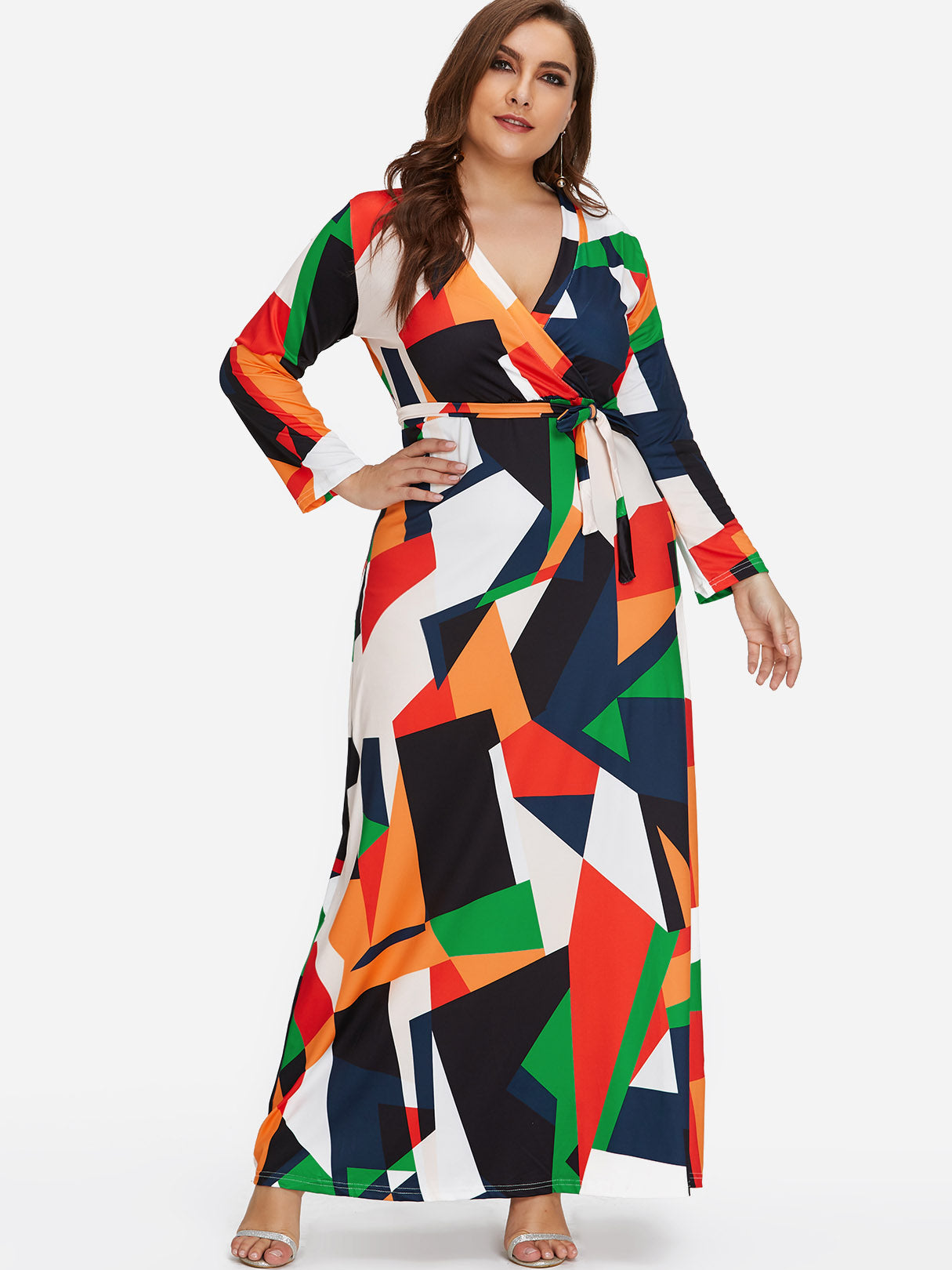 OEM ODM Womens Long Sleeve Plus Size Dress