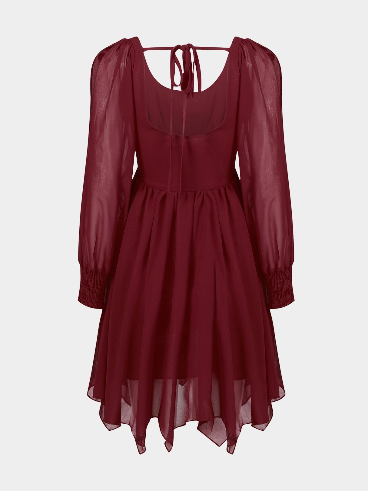 NEW FEELING Womens Burgundy Sexy Dresses