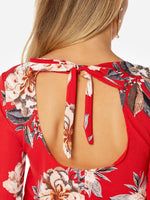 OEM ODM Womens Navy Floral Dresses