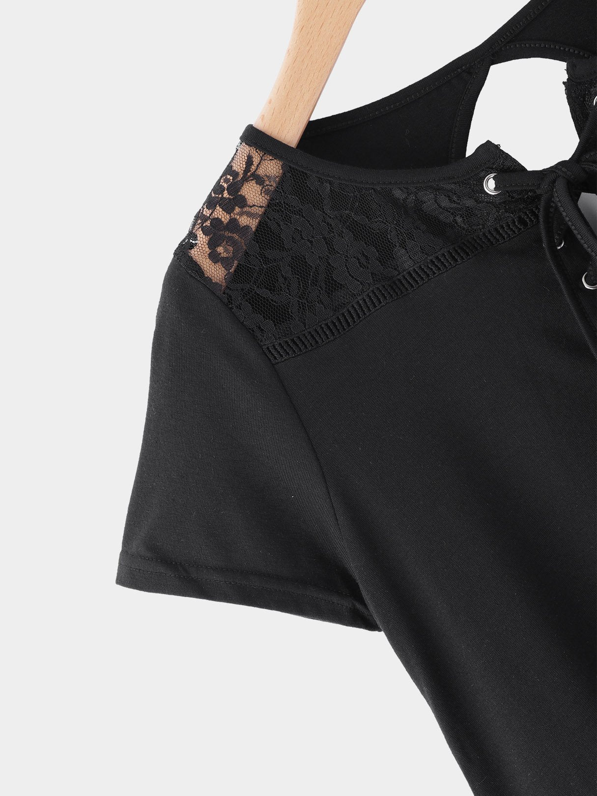 OEM Ladies Black T-Shirts