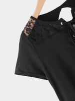 OEM Ladies Black T-Shirts