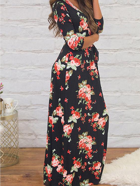 OEM Ladies Multi Maxi Dresses