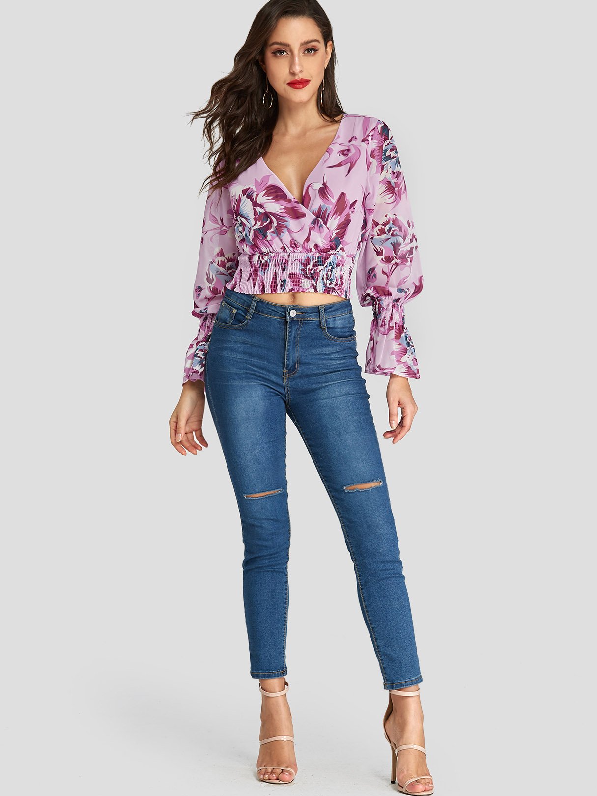 NEW FEELING Womens Pink Blouses