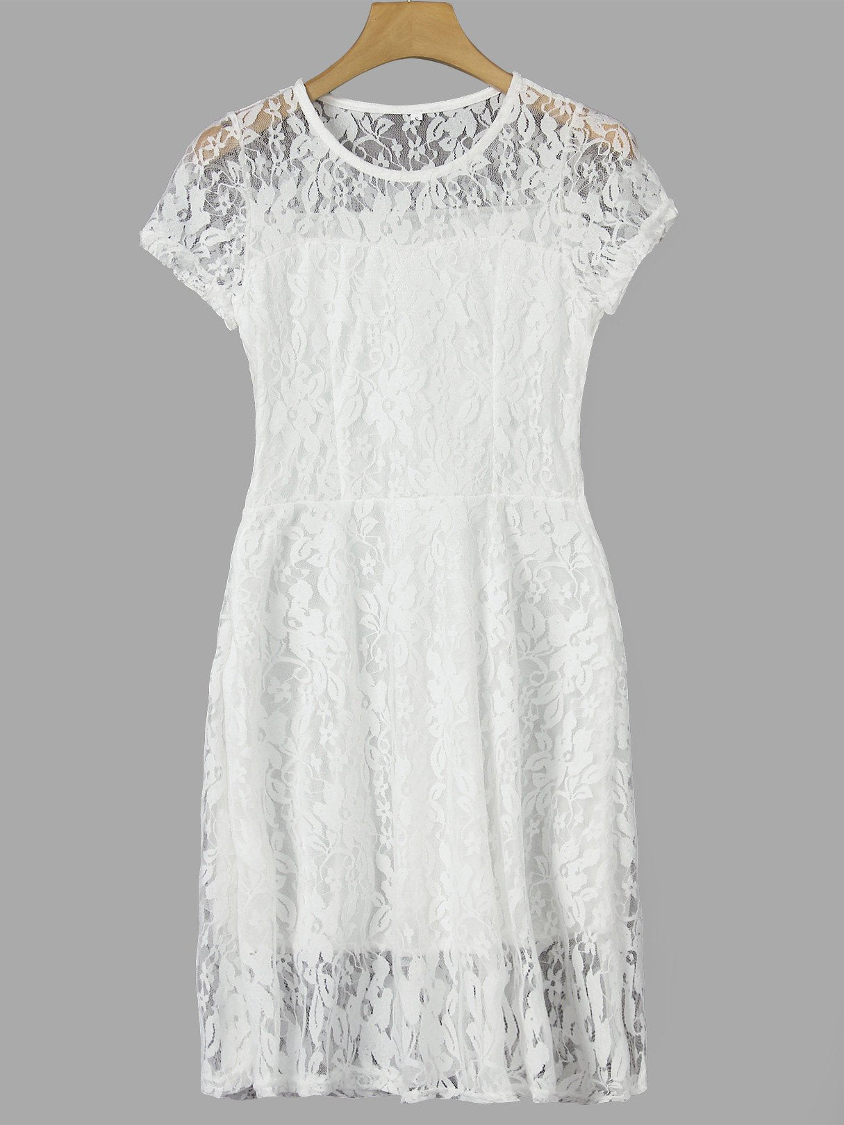 NEW FEELING Womens White Mini Dresses