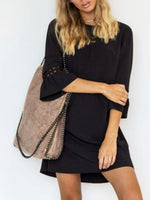 OEM Ladies Black Casual Dresses
