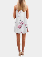 NEW FEELING Womens White Mini Dresses