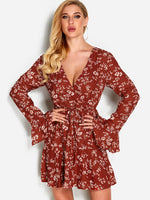 ODM Ladies Long Sleeve Mini Dress