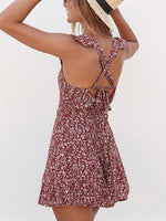 OEM Ladies Burgundy Mini Dresses