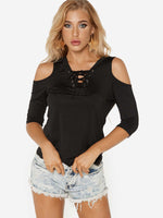 OEM ODM Womens 3/4 Sleeve Top