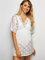 ODM Ladies Half Sleeve Beachwear