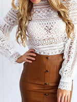 OEM Ladies White Blouses